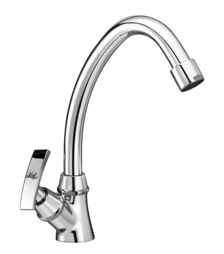 Pillar Tap ‘Swivel’ with Pipe Spout & Foam Flow 15mm