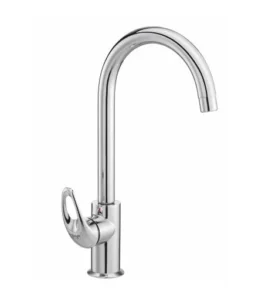 S/L Sink Mixer with Hi Neck Swivel Spout