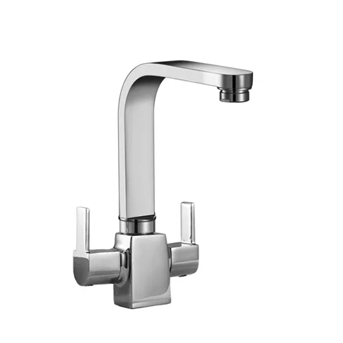 Basin Single Hole Mixer with Goose Neck ‘Swivel’ Spout