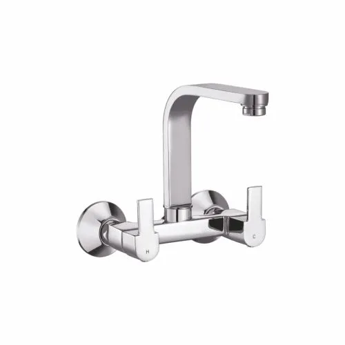 Sink Mixer with Goose Neck Swivel Spout