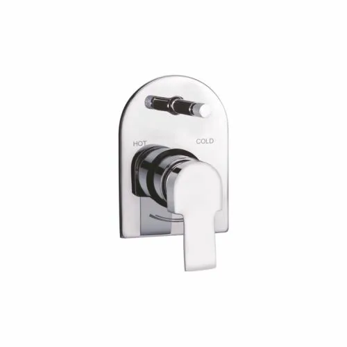 Exposed Part of Single Lever Wall Mixer (Concealed) ‘Forged Body’ with ‘Push’ Diverter