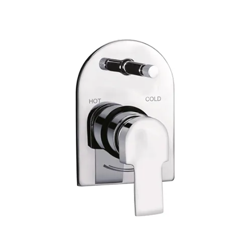 Exposed Part of Single Lever Wall Mixer (Concealed) ‘Forged Body’ with ‘Push’ Diverter