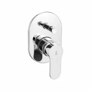 Exposed Parts of Single Lever Concealed Diverter Mixer Push Type