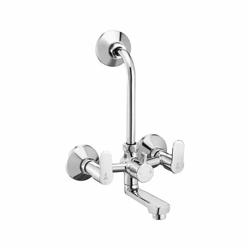 Wall Mixer with Provision for Overhead Shower wiyh Bend