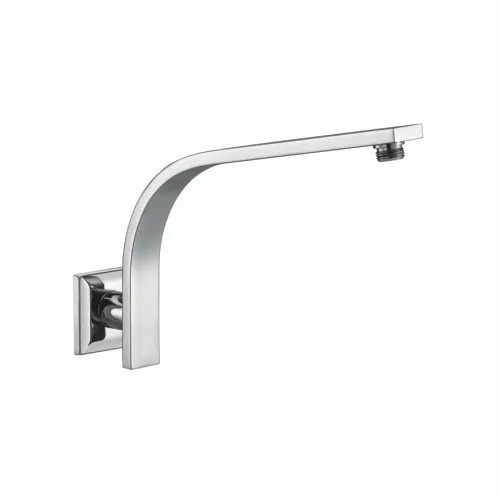 Shower Arm Square with Goose Neck & Flange (450×15 mm)