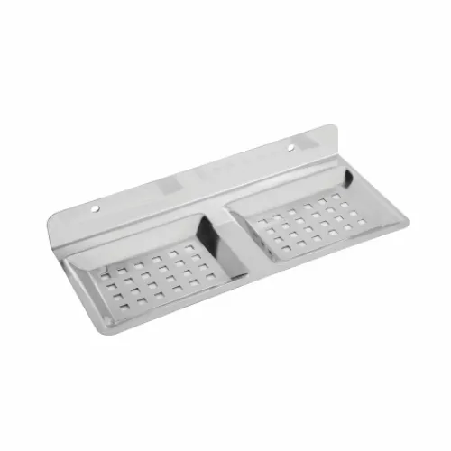 Soap Dish Twin (Stainless Steel)