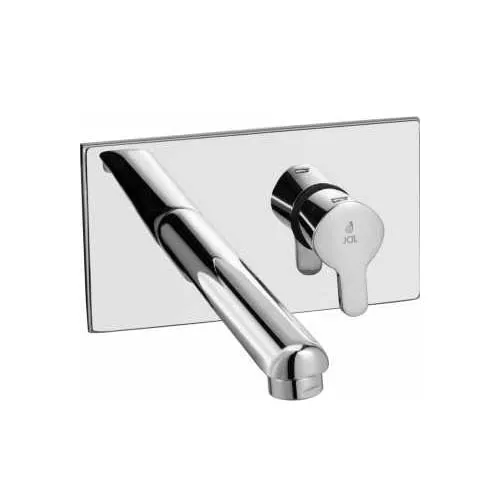 Exposed Parts of Bib Tap Wall Mounted Concealed for Basin / Sink with Round Spout