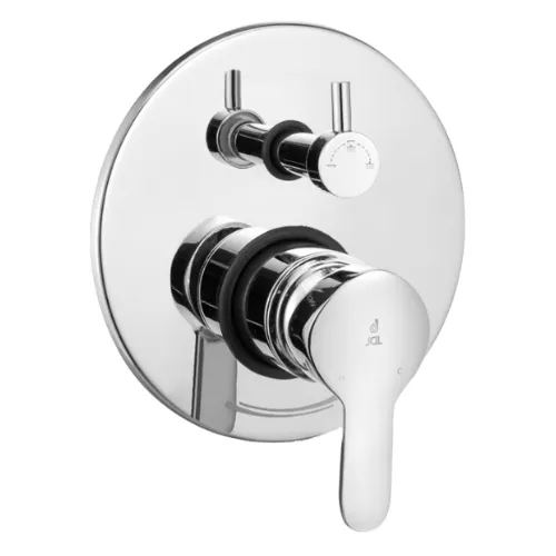 Exposed Parts of Single Lever Concealed Diverter Mixer Easy Turn