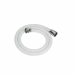 PVC Flexible Connection Pipe White for Hand Shower & Health Faucet 40