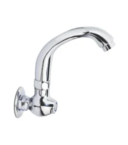 Bib Spout for Foot-Operated Valve