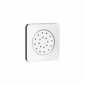 Body Shower Square 130mm with Adjustable Cap & Rubit Cleaning System