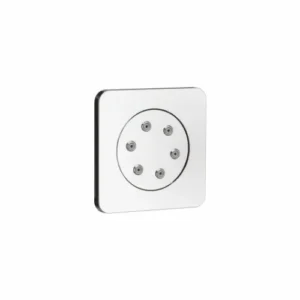 Hydro Massage Body Shower Square 130mm With Adjustable Cap, Rubit Cleaning System