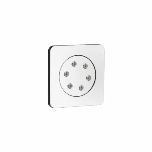 Hydro Massage Body Shower Square 130mm With Adjustable Cap, Rubit Cleaning System
