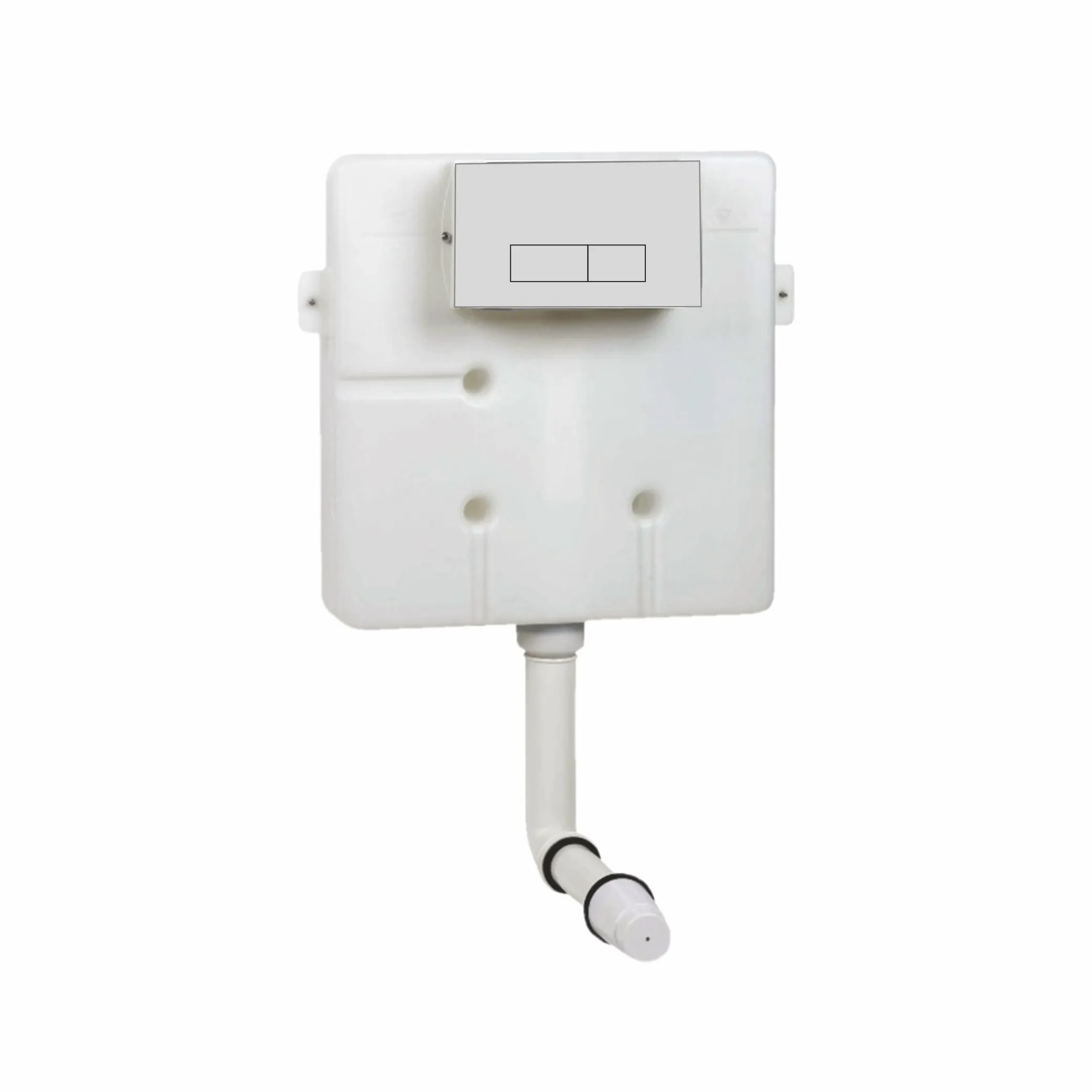 Concealed Cistern Slim Body with drain pipe connection set for Wall Hung EWC (without Push Plate)