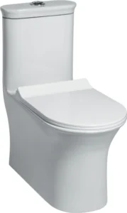 RIISER Siphonic EWC with Soft Close Seat Cover & Flushing Kit