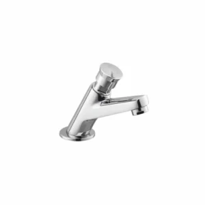 Auto Shut Pillar Tap Long Spout with Flange & Magnetic Cartridge
