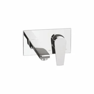 Exposed Part of Single Lever Wall Mounted Concealed Basin Mixer