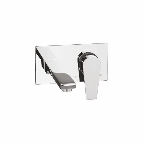 Exposed Part of Single Lever Wall Mounted Concealed Basin Mixer