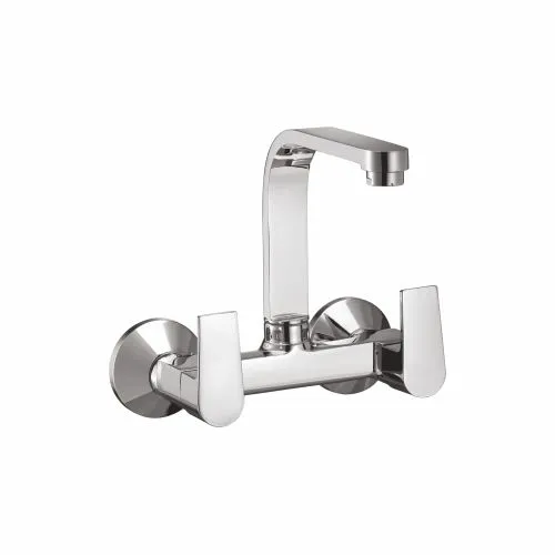 Sink Mixer with Goose Neck Swivel Spout