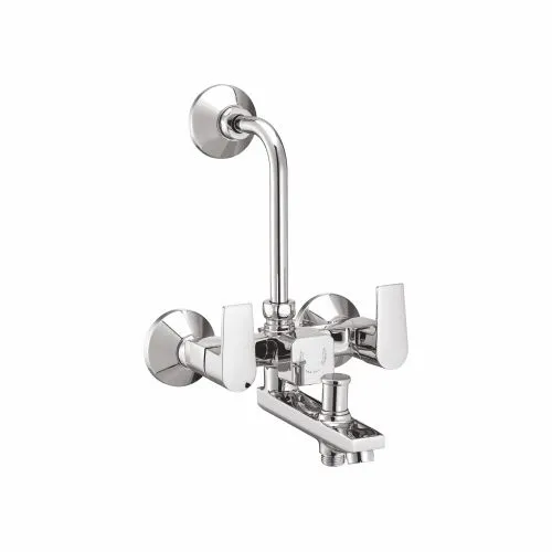 Wall Mixer 3-in-1 with Provision for Hand Shower & Overhead Shower