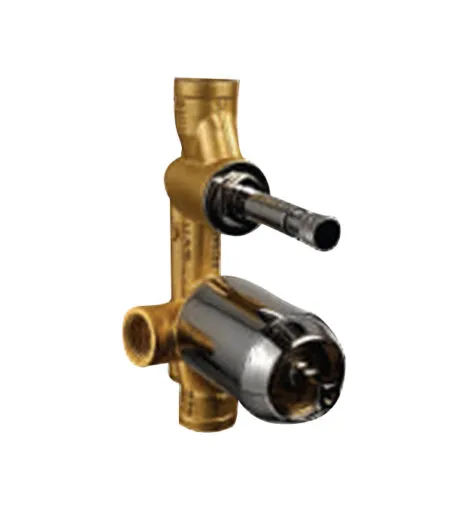 Body of Single Lever Concealed Diverter Mixer with Forged Body Push Type Diverter (High Flow)