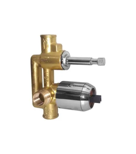 Body of S/L Wall Mixer (Conc. Cast Body) Hi Flow with Push type Diverter and ½” / ¾” Inlets