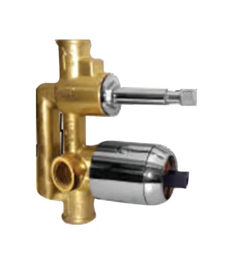 Body of Single Lever Concealed Diverter Mixer (Cast Body) Hi Flow with ‘Push Type’ Diverter