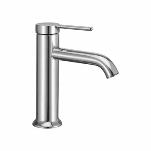 Single Lever Basin Mixer with Connection Pipes