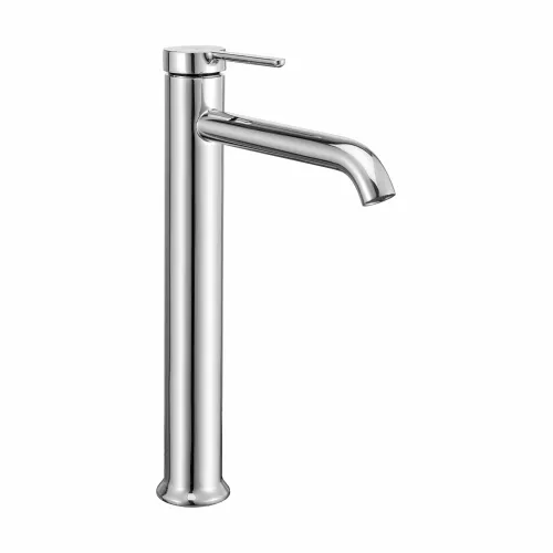 Single Lever Basin Mixer Tall with Connection Pipes