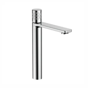 Single Lever Basin Mixer Tall with Connection Pipe