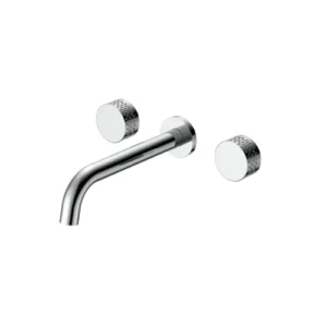 Dual Lever Basin Mixer Wall Mounted