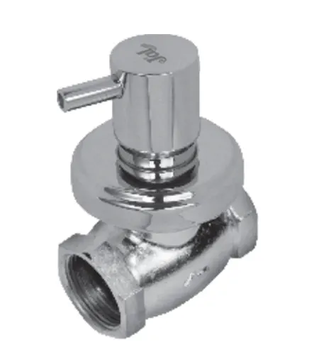 Flush Cock Half Turn with Flange 32mm / Concealed Master Control Stop Cock 1 1/4″