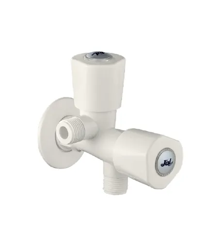 Angle Stop Cock 2 Way with Flange – 15 mm Q.T.