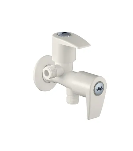 Angle Stop Cock 2 Way with Flange