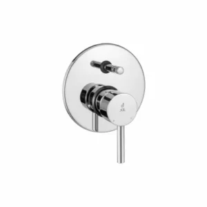 Exposed Parts of Single Lever Concealed Divertor Mixer Push Type