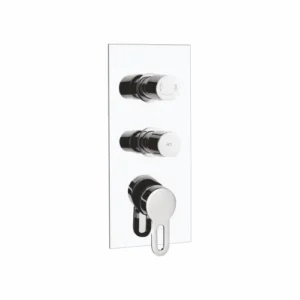 Exposed Parts of Single Lever Concealed Divertor Mixer 4 Outlets