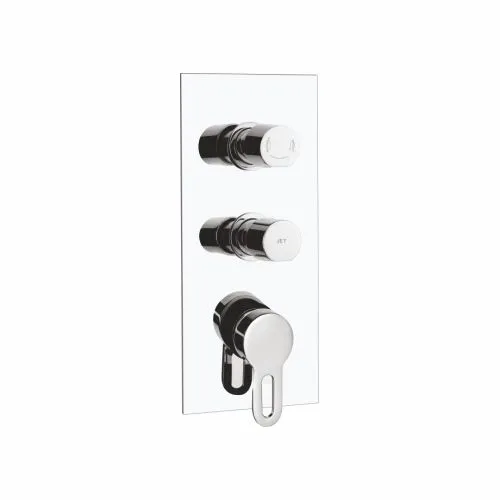 Exposed Parts of Single Lever Concealed Divertor Mixer 4 Outlets