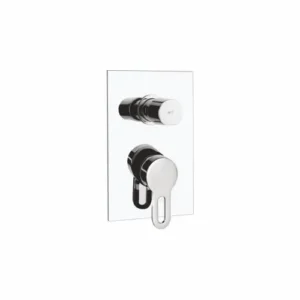 Exposed Parts of Single Lever Concealed Divertor Mixer 3 Outlets