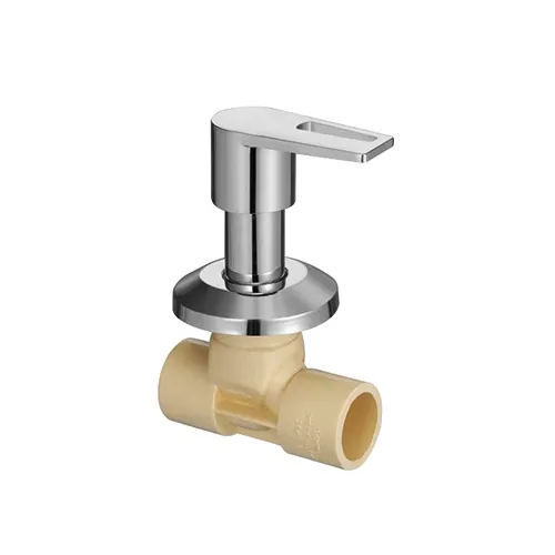 CPVC Concealed Stop Cock with Flange 25mm