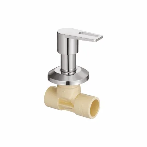 CPVC Concealed Stop Cock with Flange 25mm