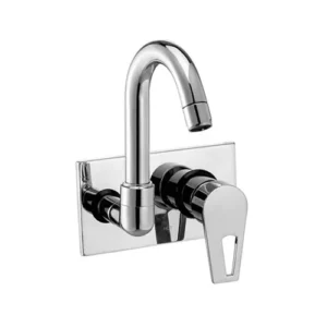 Exposed Parts of S/L Wall Mounted Concealed with U Spout Basin / Sink Mixer