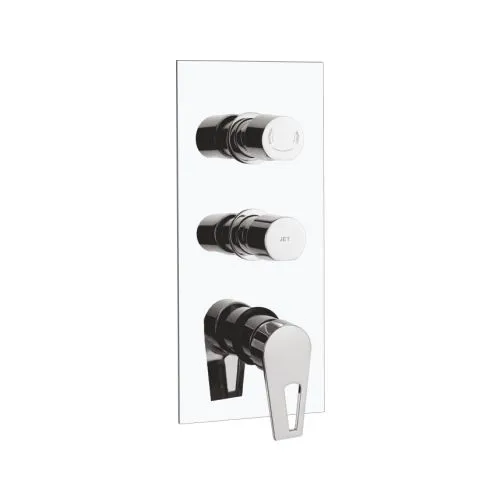 Exposed Parts of Single Lever Concealed Divertor Mixer 4 Outlets