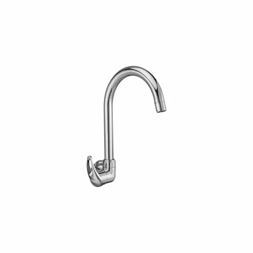 Bib Tap Deck Mounted with Gooseneck ‘Swivel’