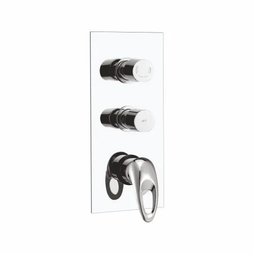 Exposed Parts of Single Lever Concealed Divertor Mixer 4 Outlets