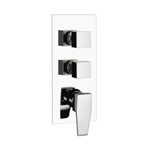 Exposed Parts of Single Lever Concealed Divertor Mixer 4 Outlets