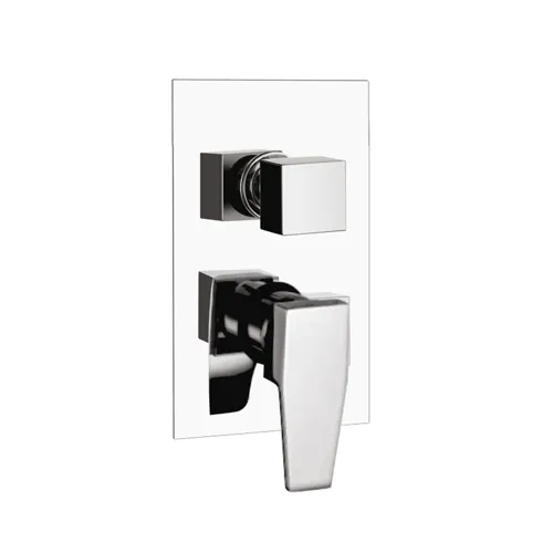 Exposed Parts of Single Lever Concealed Divertor Mixer 3 Outlets