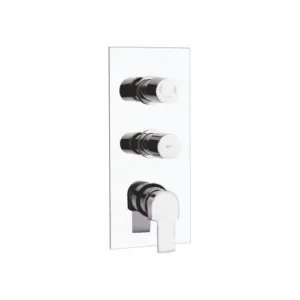 Exposed Parts of Single Lever Concealed Divertor Mixer 4 Outlets