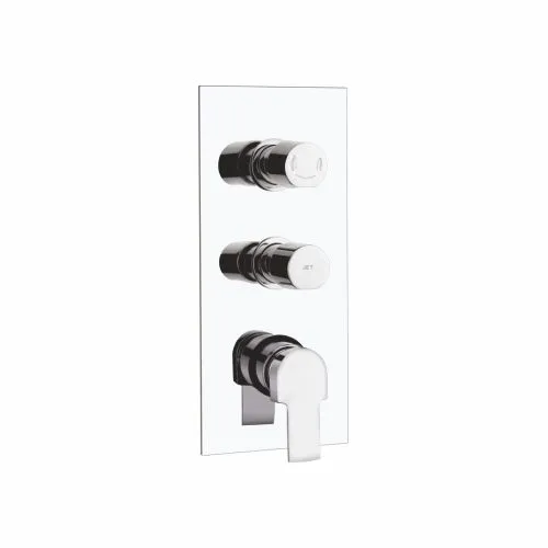 Exposed Parts of Single Lever Concealed Divertor Mixer 4 Outlets