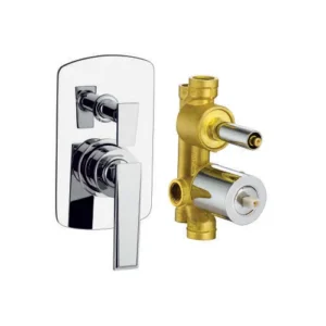 Exposed part of Single Lever Concealed Divertor Mixer Easy Turn