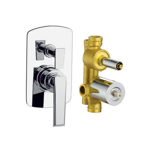 Exposed part of Single Lever Concealed Divertor Mixer Easy Turn